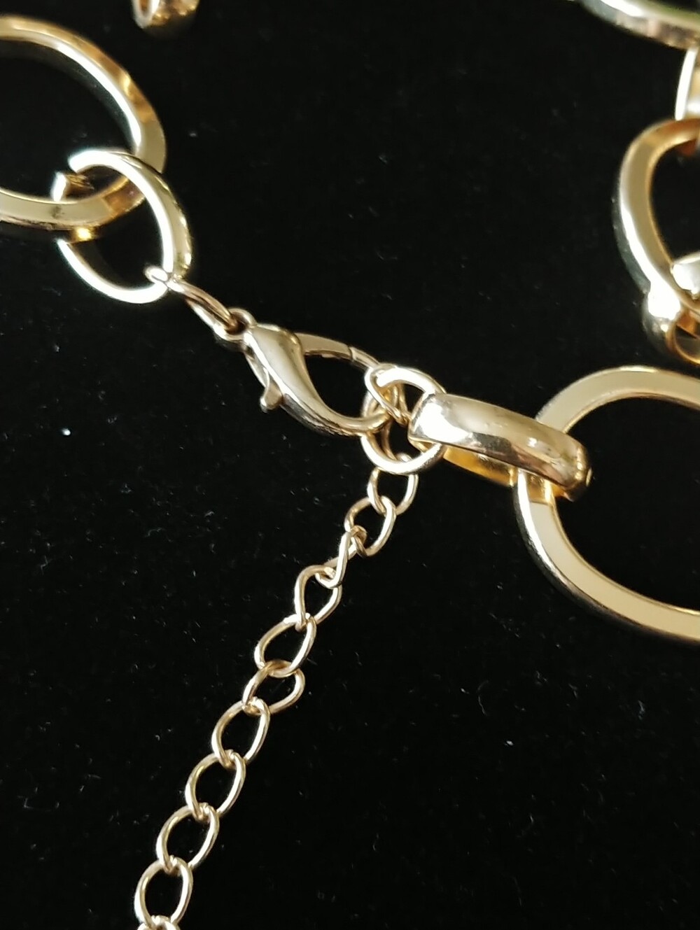 Louis Vuitton Gold-Tone Padlock Link Necklace - Picture 6 of 8